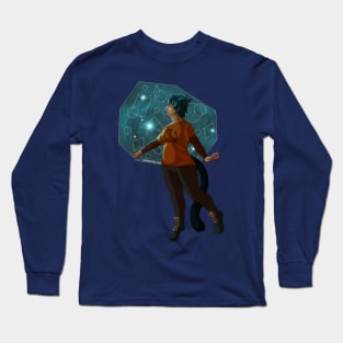 Mae - Shapes (Night in the Woods) Long Sleeve T-Shirt